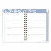 Cambridge Elena Weekly/Monthly Planner, Palm Leaves Artwork, 8.5x6.38, 12-Month Jan to Dec: 2024 1680200